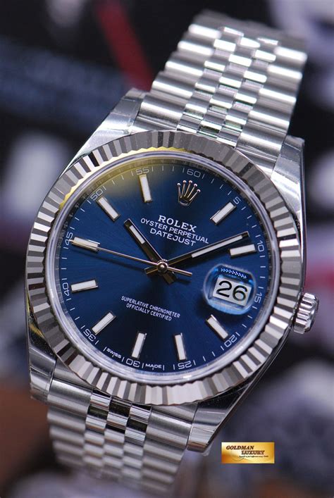 rolex datejust light blue|rolex datejust 41 oyster.